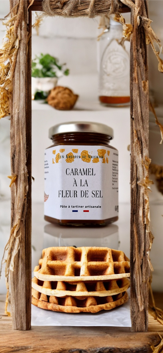 Pâte à tartiner caramel fleur de sel